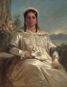 Queen Pomare IV 1827-77 of Tahiti