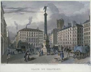 The Place du Chatelet Paris