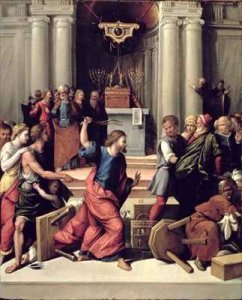 Christ Driving the Money Changers from the Temple