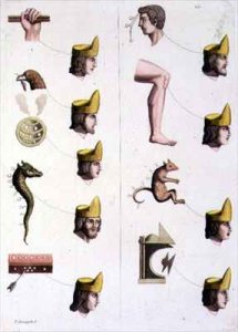 Objects representing Mexican Kings