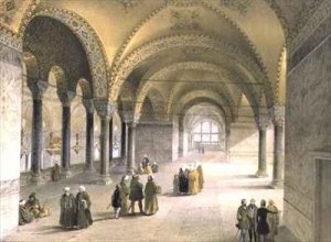 Haghia Sophia plate 13 the centre of the Gallery