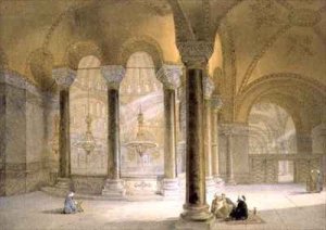 Haghia Sophia plate 11 the Meme Gallery in the south west corner