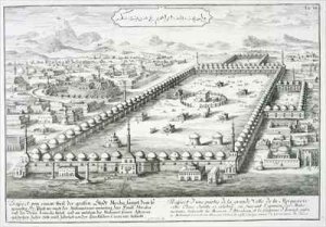 View of Mecca from Entwurf einer historischen Architektur