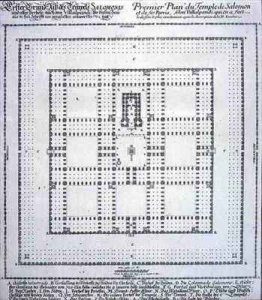 Plan of the Temple of Solomon Jerusalem