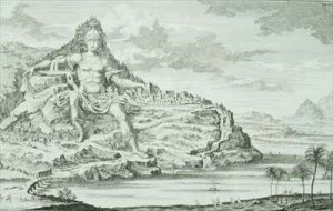 The Colossus of Mount Athos Macedonia