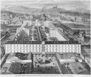 The present Hopital Fernand Widal Paris