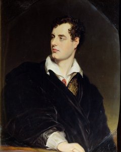 Lord Byron after a Portrait