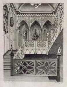 Staircase at Strawberry Hill