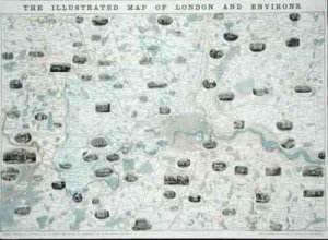 The Illustrated Map of London and Environs