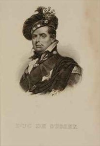 Portrait of Augustus Duke of Sussex