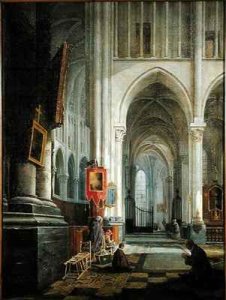 Interior of St Omer Cathedral