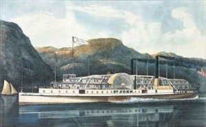 The Hudson River Steamboat St John