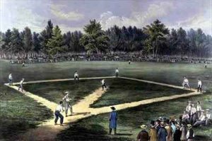 The American National Game of Baseball Grand Match For The Championship at The Elysian Fields Hoboken