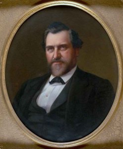 Portrait of Leland Stanford