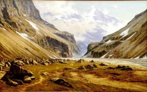 The Valley of the Veneon at St Christophe in Oisans