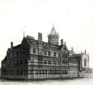 New Schools, Rugby  View from the North West