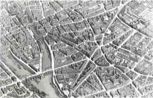 Plan of Paris, known as the 'Plan de Turgot' 7