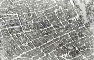Plan of Paris, known as the 'Plan de Turgot' 8