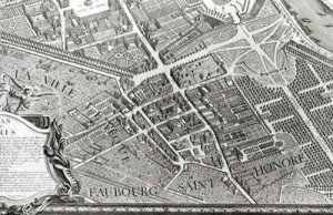 Plan of Paris, known as the 'Plan de Turgot' 9