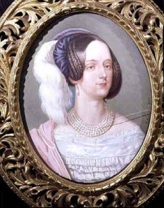 Portrait of Princess Maria Anna of Sardinia (1803-84) wife of Emperor Ferdinand I of Austria