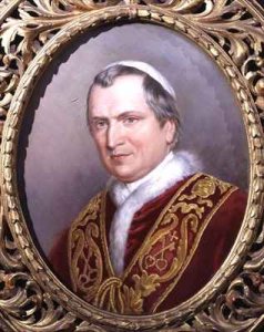 Portrait of Pope Pius IX, Giovanni Maria Mastai Ferretti (1792-1878), pope from 1846