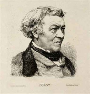 Portrait of Camille Corot (1796-1875)
