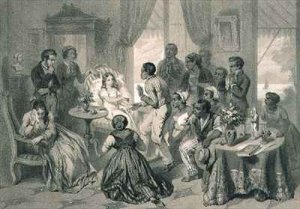 The Death of Evangeline, plate 6 from 'Uncle Tom's Cabin'